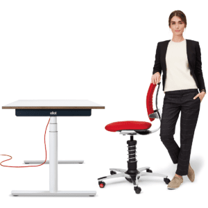 biurko regulowane eliot aktywne krzesło 3Dee